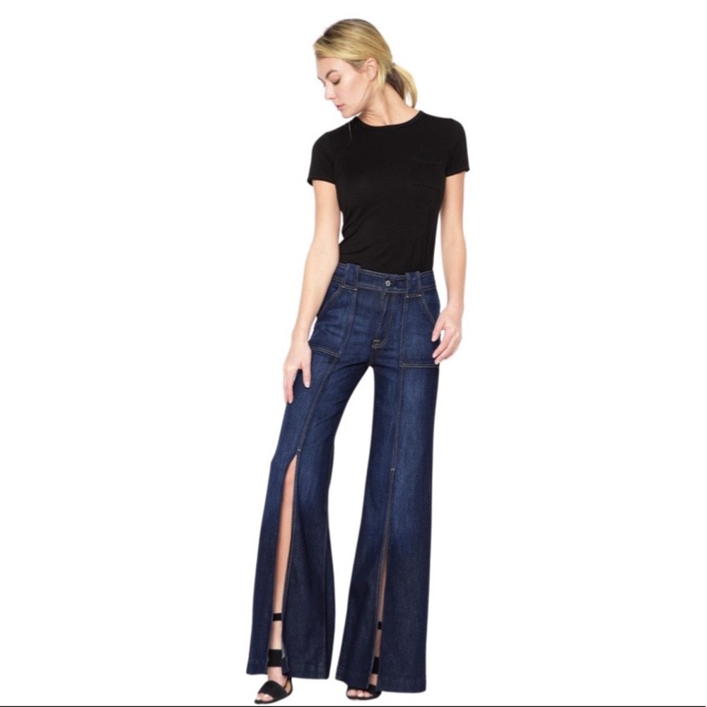 7 For All Mankind Flare Jeans Size 24